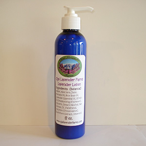 Lavender Lotion w/ Aloe and Lavender Essential Oil